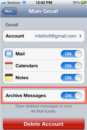 Recover iPhone Emails from Trash, Archive & Smart Search